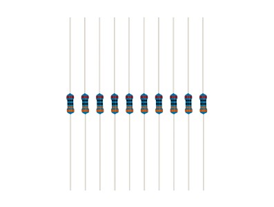 Resistor de filme met&aacute;lico 330 &Omega; 1/4 W 1% Taping (1 pe&ccedil;a) - Imagem 5