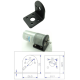 Suporte em L para motor DC com caixa de engrenagens 25 mm - Thumb - 1