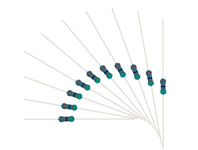 Resistor de filme met&aacute;lico 5,1 k&Omega; 1% 1/4 W em fita (1 unidade) - Imagem 4