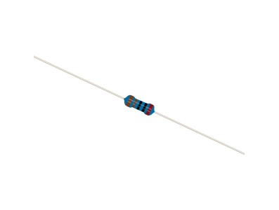 Resistor de filme met&aacute;lico 2K 1/4W 1% em fita (1 unidade) - Imagem 3