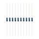 Resistor de filme met&aacute;lico 2K 1/4W 1% em fita (1 unidade) - Thumb - 5