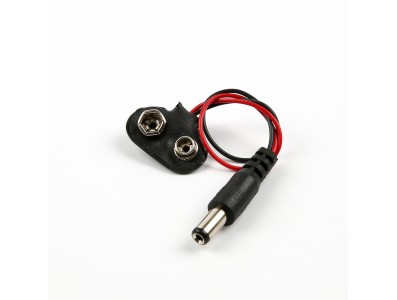 Conector para bateria 9V com plugue DC - Imagem 2