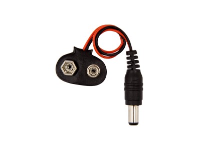 Conector para bateria 9V com plugue DC - Imagem 1