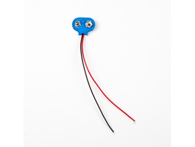 Conector de bateria 9V azul para Arduino - Imagem 3