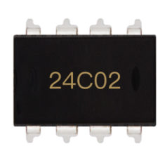 EEPROM 24C02 em encapsulamento DIP, boa qualidade