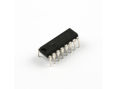 CI 74HC595N, registrador de deslocamento 8 bits, encapsulamento DIP-16 - Imagem 2