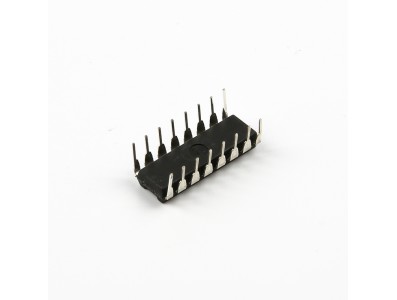 CI 74HC595N, registrador de deslocamento 8 bits, encapsulamento DIP-16 - Imagem 4