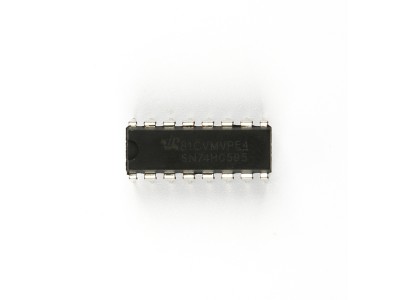 CI 74HC595N, registrador de deslocamento 8 bits, encapsulamento DIP-16 - Imagem 1