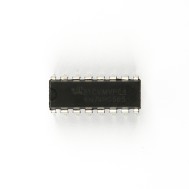 CI 74HC595N, registrador de deslocamento 8 bits, encapsulamento DIP-16