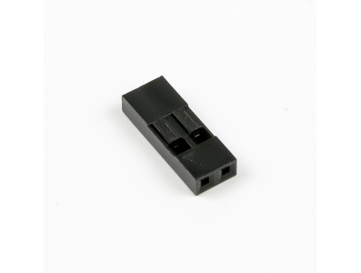 Conector f&ecirc;mea tipo Dupont 2 pinos 2,54 mm - Imagem 2