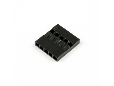 Conector Dupont f&ecirc;mea 5 pinos 2,54 mm - Imagem 1
