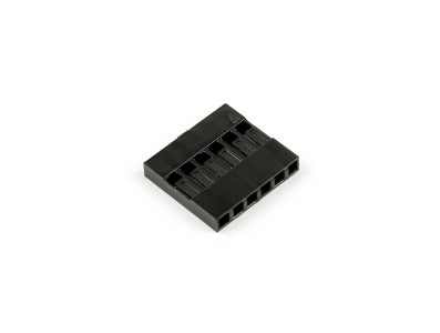 Conector f&ecirc;mea tipo Dupont 1x6 pinos 2,54 mm - Imagem 2