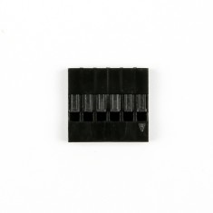 Conector f&ecirc;mea tipo Dupont 1x6 pinos 2,54 mm