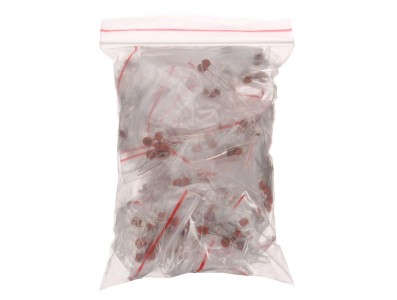 Kit 300 capacitores cer&acirc;micos 2 pF a 0,1 &micro;F, 30 valores x10 pe&ccedil;as - Imagem 1