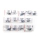 Kit 65 pe&ccedil;as potenci&ocirc;metros trimmer de ajuste superior 100 &Omega; a 1 M&Omega;, 13 tipos x5 - Thumb - 2