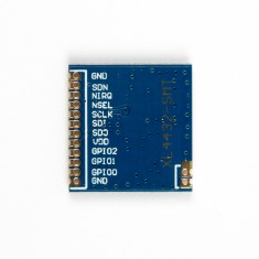 M&oacute;dulo Wireless SI4432, alcance 1000 m, 240-960 MHz