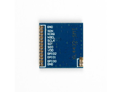 M&oacute;dulo Wireless SI4432, alcance 1000 m, 240-960 MHz - Imagem 1