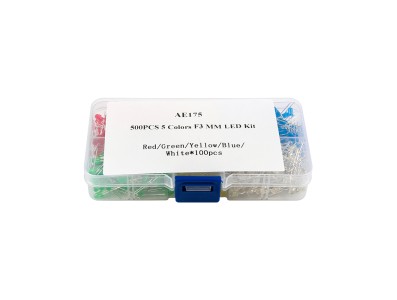 Kit Arduino 500 LEDs F3 MM 5 cores - Imagem 4