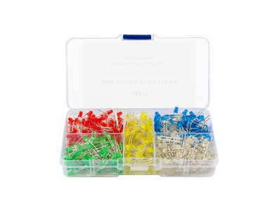 Kit Arduino 500 LEDs F3 MM 5 cores - Imagem 1