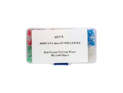 Kit Arduino 500 LEDs F3 MM 5 cores - Imagem 6
