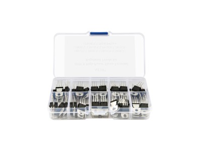 Kit com 60 tr&iacute;odos regulados de tr&ecirc;s terminais de alta pot&ecirc;ncia - Imagem 4