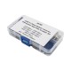 Kit 310 pe&ccedil;as de conectores DuPont 2,54 mm com capa de borracha e terminais - Thumb - 2