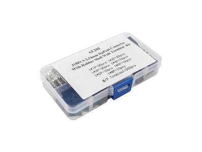 Kit 310 pe&ccedil;as de conectores DuPont 2,54 mm com capa de borracha e terminais - Imagem 3