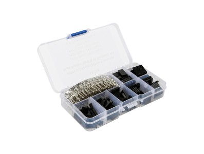 Kit 310 pe&ccedil;as de conectores DuPont 2,54 mm com capa de borracha e terminais - Imagem 6