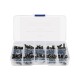Kit 100 interruptores de bot&atilde;o 6 mm toque leve - Thumb - 1