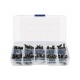 Kit 200 pe&ccedil;as bot&otilde;es t&aacute;teis 6 mm de toque leve para Arduino - Thumb - 1