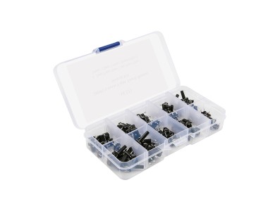 Kit 200 pe&ccedil;as bot&otilde;es t&aacute;teis 6 mm de toque leve para Arduino - Imagem 5
