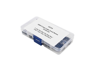 Kit 200 unidades de bot&otilde;es de toque leve 6 mm - Imagem 2