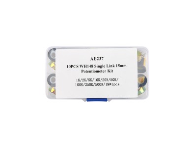 Kit 10 unidades potenci&ocirc;metros WH148 Single Link 15 mm - Imagem 5