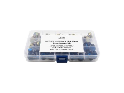 Kit de 18 potenci&ocirc;metros WH148 15 mm Single Link - Imagem 4