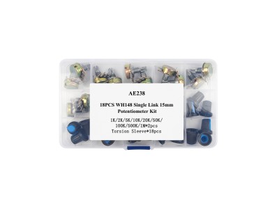 Kit de 18 potenci&ocirc;metros WH148 15 mm Single Link - Imagem 6