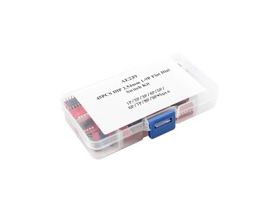 Kit 45 pe&ccedil;as de chaves DIP planas 2,54 mm 1&ndash;9P - Imagem 2