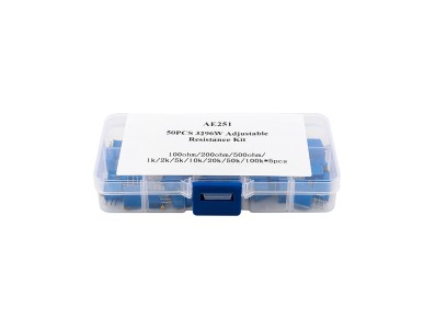 Kit 50 unidades de resist&ecirc;ncias ajust&aacute;veis 3296W - Imagem 3