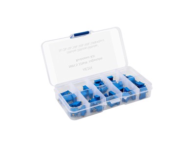 Kit 50 unidades de resist&ecirc;ncias ajust&aacute;veis 3296W - Imagem 5
