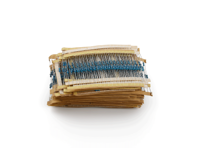Kit 1.500 resistores de filme met&aacute;lico, 75 valores &times; 20 unidades, 1/4W, toler&acirc;ncia 1% - Imagem 2