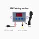Controlador de Temperatura Digital XH-W3002 AC110-220V 1500W Termostato Microcomputador com cabo de 1 m para Arduino - Thumb - 3