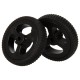 Roda/Pneu 3PI miniQ 34 mm, preta, para motor N20, acess&oacute;rio para Arduino - Thumb - 3