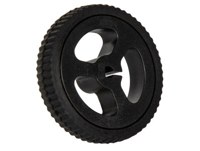 Roda/Pneu 3PI miniQ 34 mm, preta, para motor N20, acess&oacute;rio para Arduino - Imagem 5