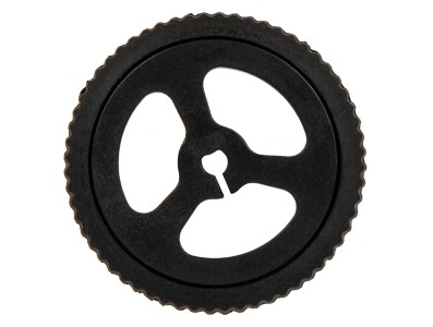 Roda/Pneu 3PI miniQ 34 mm, preta, para motor N20, acess&oacute;rio para Arduino - Imagem 6
