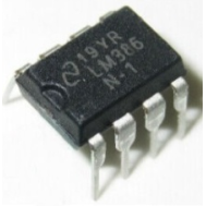 Amplificador de &aacute;udio mono LM386N (DIP8), acess&oacute;rio Arduino