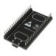 Placa base preta ESP32-DEVKITC com ESP32-WROOM-32U e CP2102 - Thumb - 3