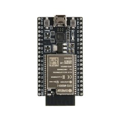Base de desenvolvimento preta para ESP32-DEVKITC com ESP32-WROVER-E 8MB Flash e 8MB PSRAM (Shield Arduino)