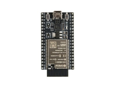 Base de desenvolvimento preta para ESP32-DEVKITC com ESP32-WROVER-E 8MB Flash e 8MB PSRAM (Shield Arduino) - Imagem 1