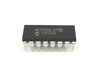 Chip MCP3008-I/P em encapsulamento DIP, original - Imagem 1