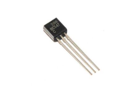 Transistor NPN BC547 TO-92 45 V 0,1 A - Imagem 1