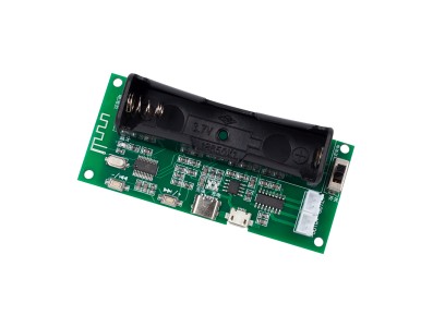 XH-A153 Shield Arduino Bluetooth 5.0 com suporte para bateria de l&iacute;tio e amplificador Classe D est&eacute;reo 2x5W duplo canal - Imagem 1
